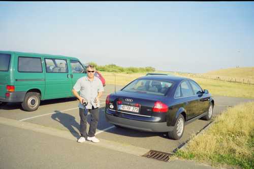 John + his new car
